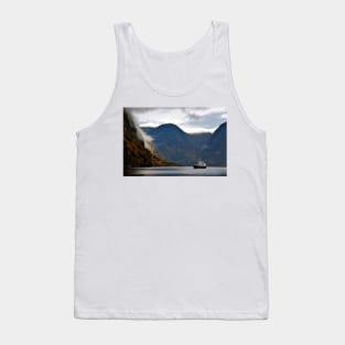 Aurlandsfjord Flam Norwegian Fjord Norway Tank Top